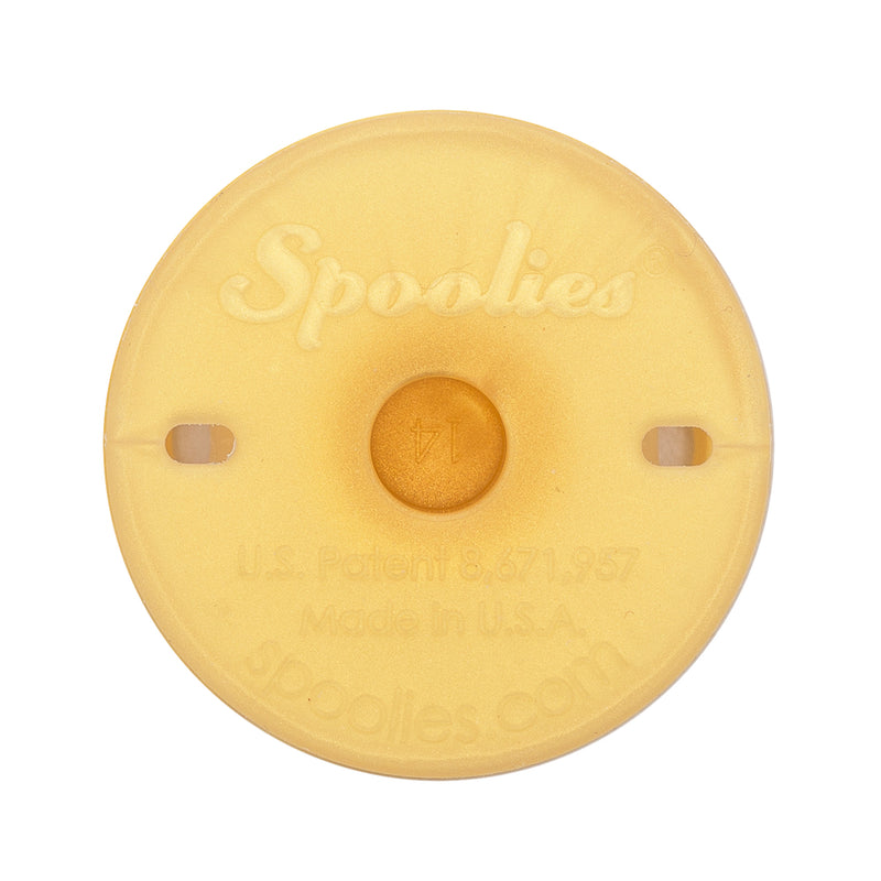 20pc - 8 Jumbo+12 Medium Spoolies® in Silver Bag, Gold & Silver