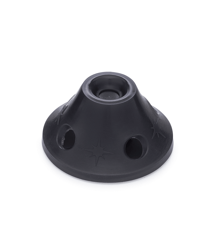 15pc - Jumbo Spoolies® in Mesh Bag, Shadow Black