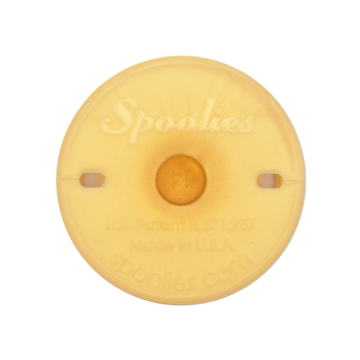 15pc - Jumbo Spoolies® in Mesh Bag, Gold Edition