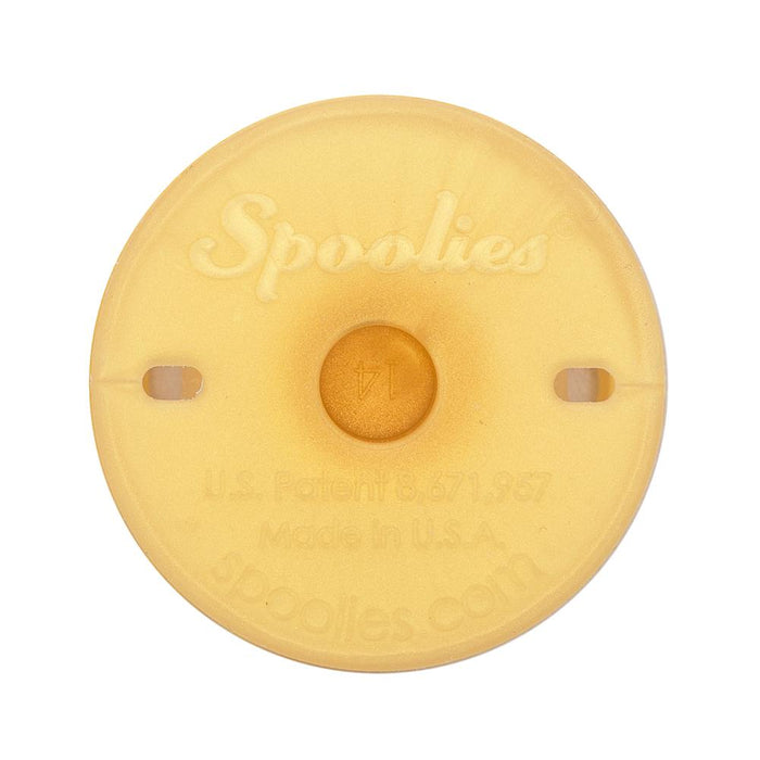 Spoolies Jumbo Hair Curlers Gold Edition 15 pc + Leave-in Spray